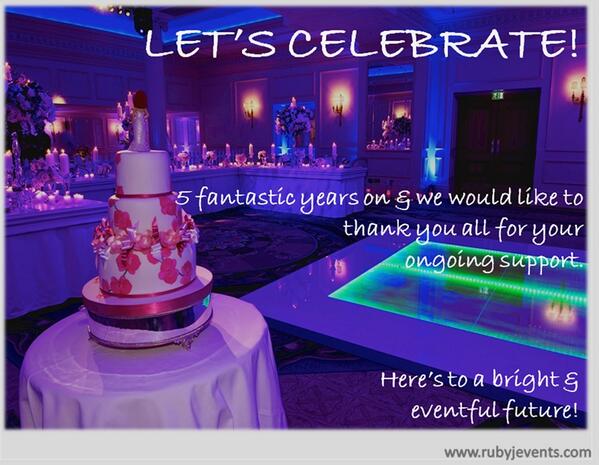RubyJUSA's tweet photo. Today is being filled with champagne &amp; birthday cake. 5 hardworking years under our belt. Another 5 years to follow http://t.co/3DRuPtvco7
