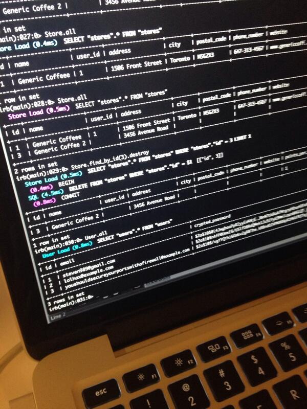 JillACates's tweet photo. Nothing better than getting hacked at a hackathon @AngelHack #guiltyhacker #hackstrong14 #AngelHackTO http://t.co/724QgLJIyE