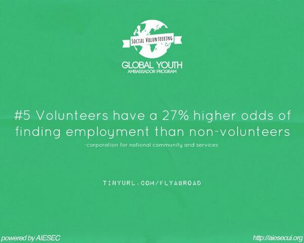 #VolunteerwithAIESECUI