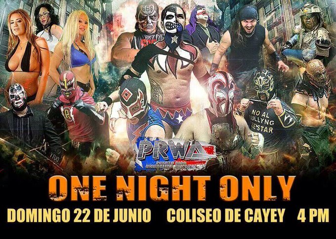 Where my Puerto Rican #TrinaManiacs at?? See me TODAY at PRWA. Bell time 4pm. http://t.co/bc0MuPFJNs<a href="/tag/trinamaniacs"class="tags">#TrinaManiacs</a>