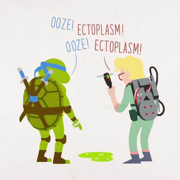 Dedicated to everyone who owned tubs of slime as a kid. #ghostbusters #TMNT instagram.com/p/pjSJPcJnxK/