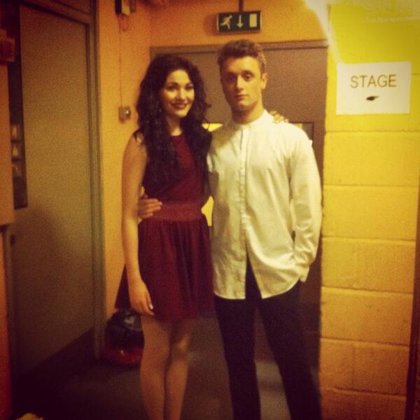 AmethystGc's tweet photo. Loved performing Numb from @StreetsProject with @Tom_Simpson4 at @SkyMirror the past few days 💚 @maddcollege http://t.co/WwB4j7BTBO