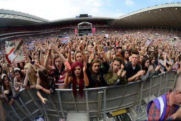 Great shot of the #northeastlive2014 crowd enjoying some sensational entertainment!