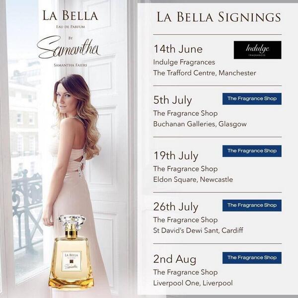 EldonSqNCL's tweet photo. Don’t miss former @OnlyWayIsEssex star @SamanthaFaiers fragrance signing @FragranceShopUK on 19 July. http://t.co/1XzpEriS7o