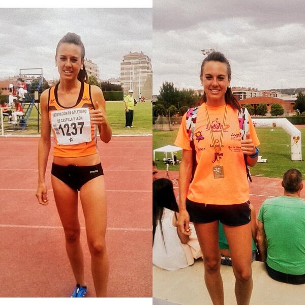 Raqueltejerina's tweet photo. Buenas sensaciones, a seguir trabajando.  #oro#promesa#Campeonatoautonómico#palencia http://t.co/97LhBLm6QV