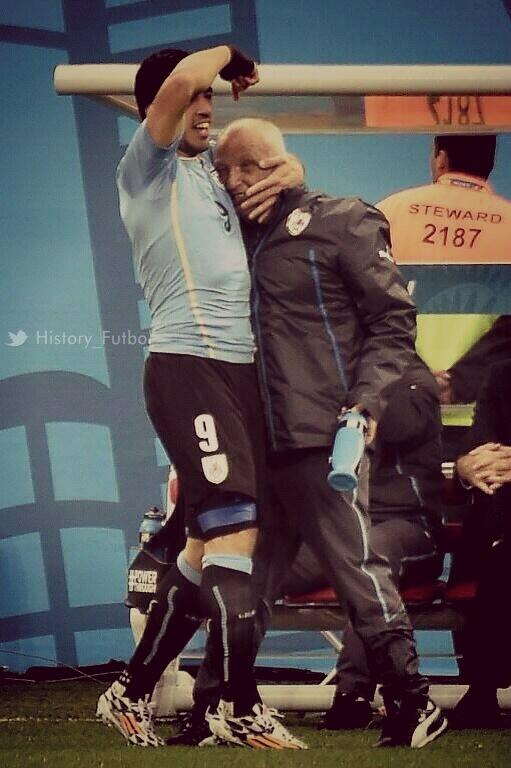 El Fisioterapeuta de Uruguay, Walter detuvo su tratamiento contra el cáncer 1 mes para recuperar a Suárez.