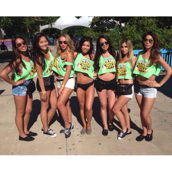 MissJennyLam's tweet photo. #BeachClubFest was absolutely insane yesterday! Only gets crazier! Mark your calendars! Sat Aug 16! Round 2! http://t.co/8moJ3J8nra