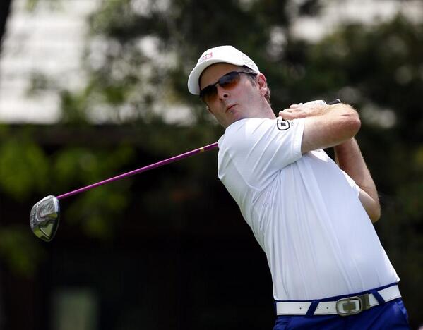 PGATour's tweet photo. No one's ever birdied the last 7 to win on TOUR... Until today.

Congrats to @TravelersChamp winner, Kevin Streelman! http://t.co/HGbhplfWNi