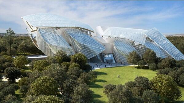 La Fondation #LouisVuitton sera inaugurée le 20 octobre prochain >  bit.ly/FondationLV