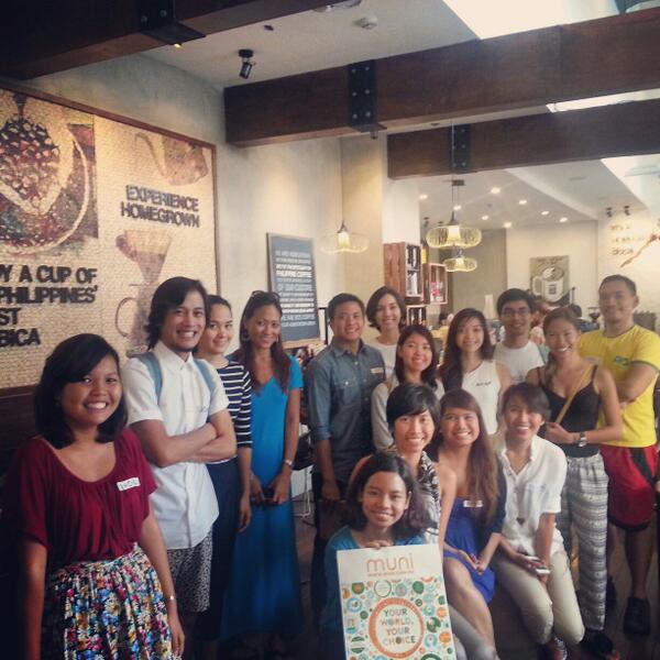 Here's #ClimateEqualsChange class photo ! Keep inspiring ppl @ecostilleto <a href="/TaclobPH/">Taclob</a> <a href="/hellomessybessy/">Messy Bessy</a> &amp; <a href="/boscoffee/">Bo's Coffee</a> :)