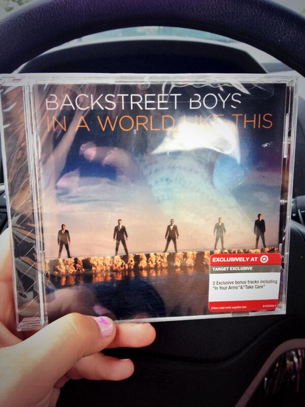 melissaann121's tweet image. After last night, I had to get it. And buying it on iTunes just didn't seem right. #compactdisk @backstreetboys