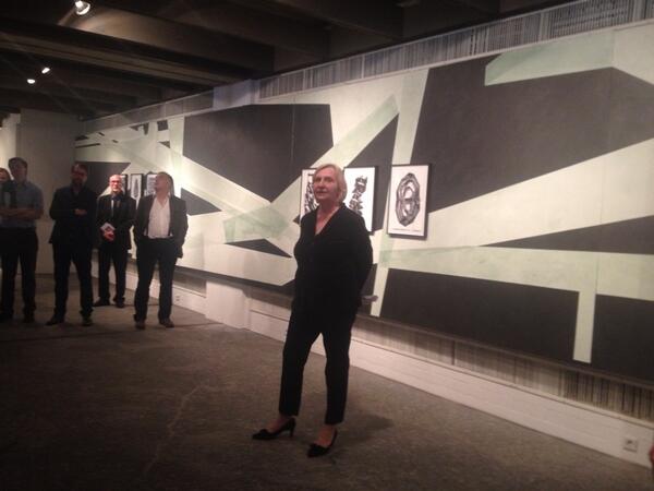 FDannert's tweet photo. Opening of #gesterndiestadtvonmorgen http://t.co/rh4pISwW4o