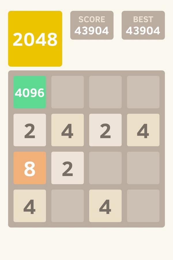 WW_Jesse's tweet photo. I got to the 4096 tile! http://t.co/QCCfbQTDKa