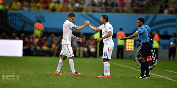USMNT's tweet photo. 18-Wondolowski enters for 8-Dempsey http://t.co/NFNksnWQEU