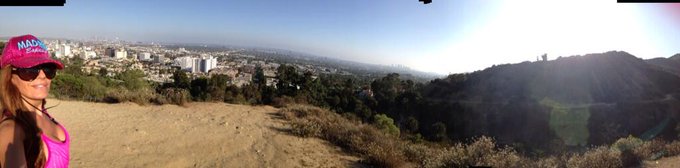 Hiking and dancing salsa music!! I love it 😃😜😊 http://t.co/H8LEHUm65O