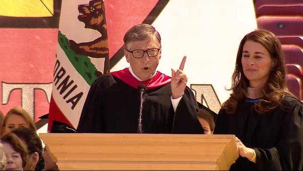 Gates to Stanford grads: "Let your heart break." for.tn/Uy8TSY