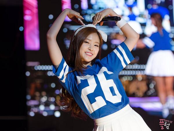 "<a href="/apink_sg/">Apink Singapore</a>: 140622 Yonsei University Festival Apink Naeun // © 플럼 "