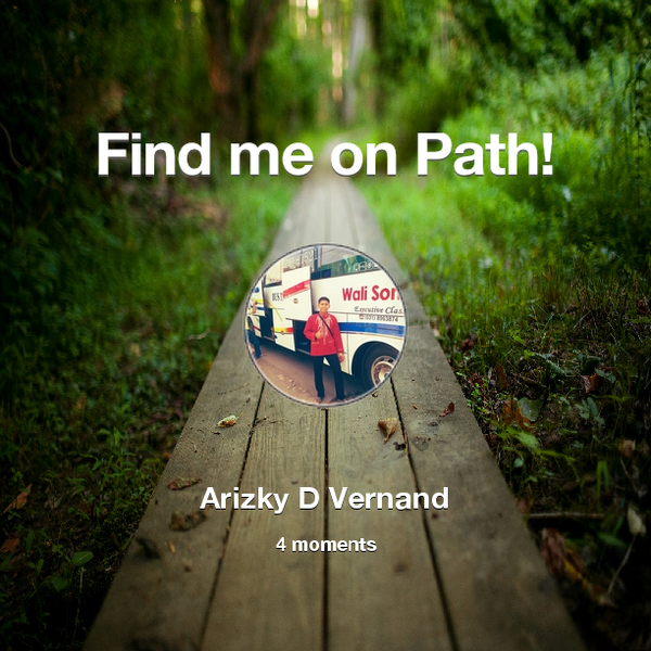 Arizky_15's tweet photo. Find me on #Path now! Go to: http://t.co/eBWxt2WL5o! #thepersonalnetwork http://t.co/fDhCUIq17C