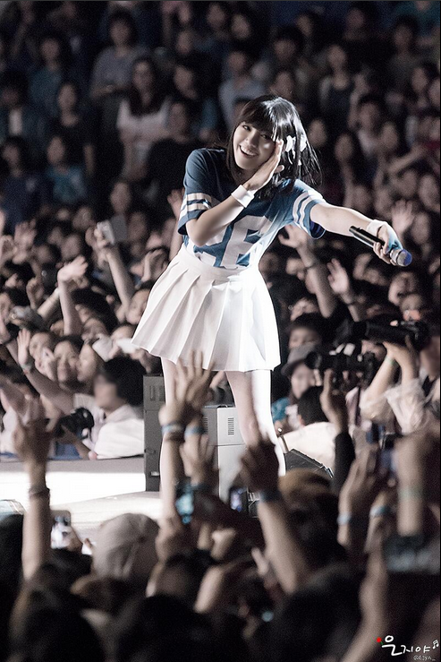 [FANTAKEN] 140622 Yonsei University Festival Apink Eunji // cre : ejya