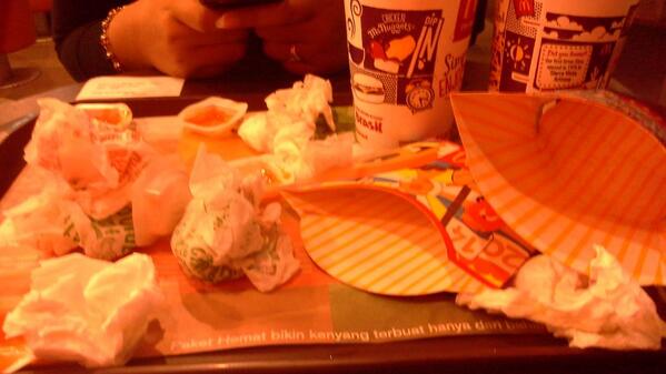 Akhirnya habis juga...... @uteehtriana