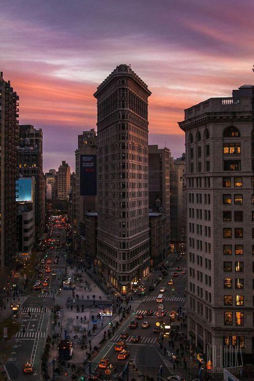 _Paisajes_'s tweet photo. Atardece en Nueva York... http://t.co/FQAxieHt6K