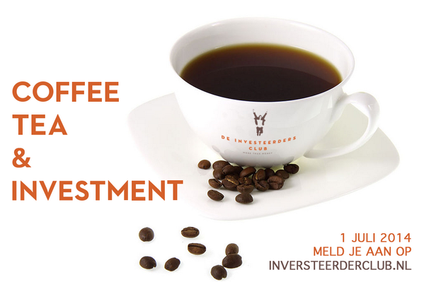 <a href="/NielsdeGreef/">Niels de Greef</a>  1 juli organiseren wij een Coffee, Tea &amp; Investment meet-up. Wil je hier een tweetje over RTen?