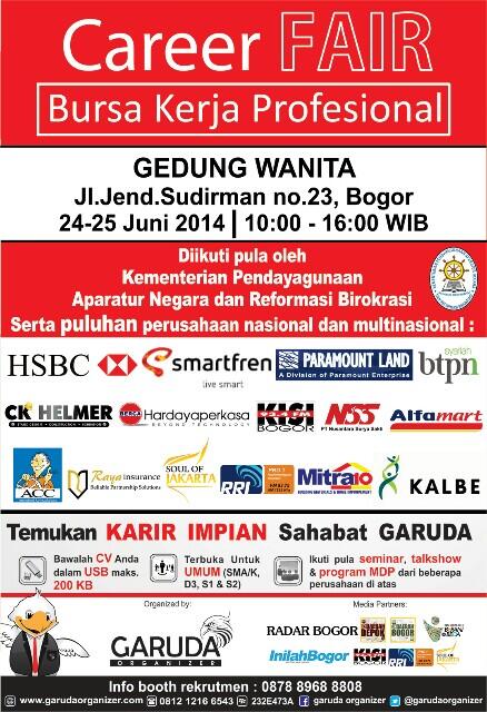 bemkmipb's tweet photo. Selamat sore. Siap hadir ke Career Fair?? Yuk siapkan CV mu sebanyak-banyaknya :)
More info @garudaorganizer http://t.co/YP3qCoVLK9