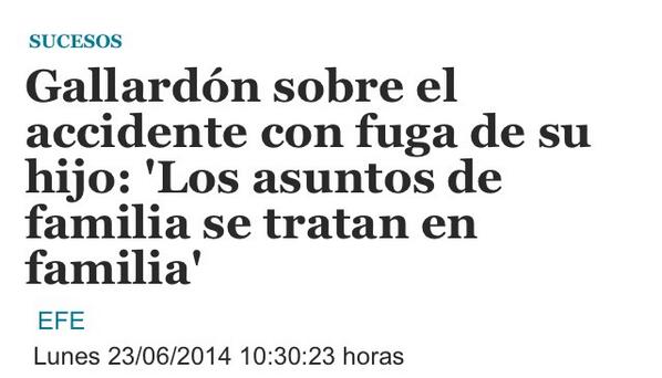 moedetriana's tweet photo. Podría ser una frase de El Padrino, pero es del Ministro de Justicia http://t.co/Z6rPqYJJw8