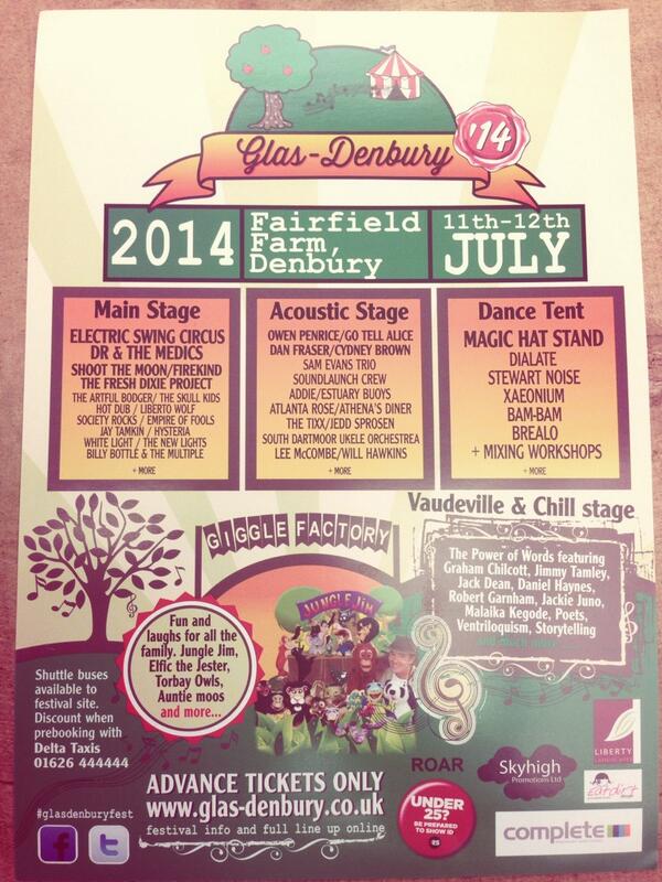 ball_prickly's tweet photo. Who's excited for @GlasdenburyFest ?? 
WE ARE!! 
We'll be there with all our furry friends!! ☀️ http://t.co/6nLJozXIcy