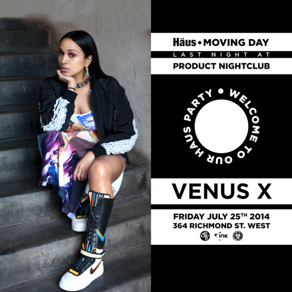 ThisisProduct's tweet photo. July 25th is the last day HAUS will be at Product Nightclub! To celebrate we're bringing our friend @VENUSXGG! http://t.co/t4OimQsJsj