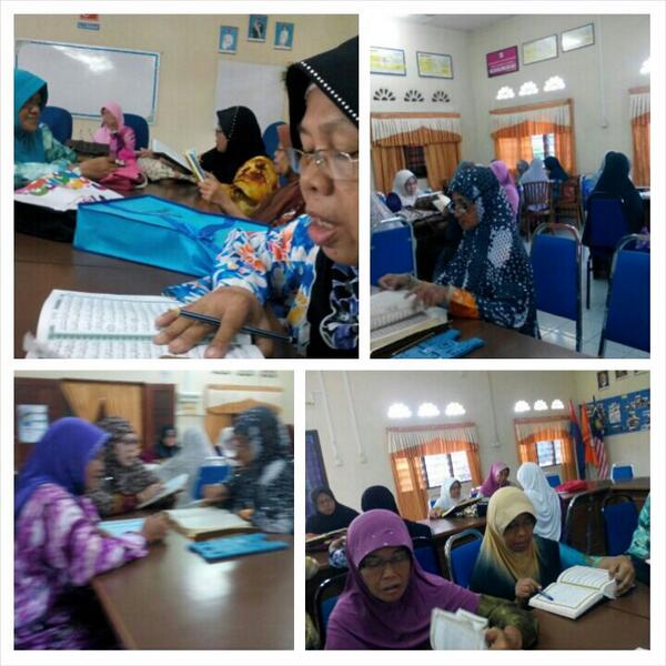 "<a href="/WanitaUMNOMsia/">Wanita UMNO Malaysia</a>  <a href="/ShahrizatJalil/">Shahrizat Jalil</a> wanita Felda Ulu Dengar..tekun dgn Quran msing2 #onemonthonejuz "