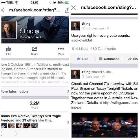 Artis luar aja pilih jokowi masa ank mudah sendiri nga...#Salam2Jari #RevolusiMental #AkhirnyaMilihJokowi