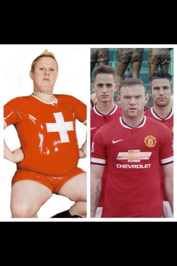 footballacca's tweet image. Confirmation that Rooney is a twin