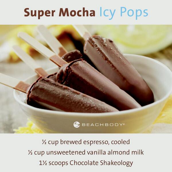 Beachbody's tweet image. Happy National Chocolate Day! Try these icy pops for a perfect blend of chocolate &amp;amp; coffee: bit.ly/1pVsmv6