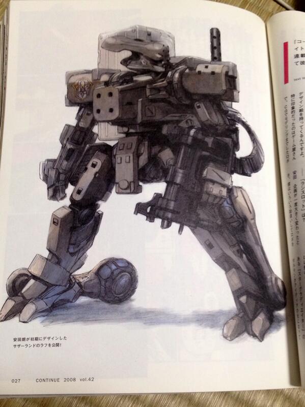 もとみや ローラーダッシュといえば コードギアスkmfも 乗り物感 あってカッコ良かったな あきまんさんのサザーランド初期設定イラストがマッチョ ランドスピナーまわりもゴツくて軍用感あるなあ Http T Co Fia96ztouf Twitter