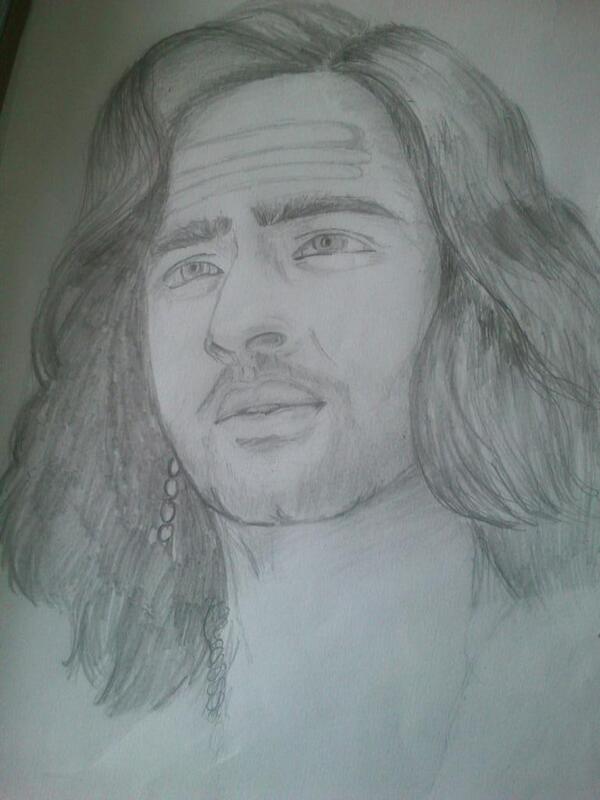 Shaheer_FanClub's tweet photo. Amazing Sketch of my superman by a fan @Shaheer_S http://t.co/yFEFj0qrap
