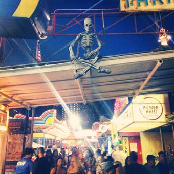 Just a masterbating skeleton creeping outside the Spook-a-Rama http://t.co/nHMPwkrNWF<a href="/tag/latergram"class="tags"><span>#latergram</span></a><a href="/tag/nofilter"class="tags"><span>#nofilter</span></a><a href="/tag/brooklyn"class="tags"><span>#brooklyn</span></a>