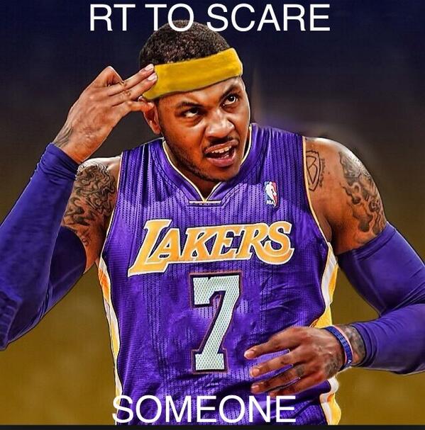 Carmelo Anthony has signed a 4 year/ $97 million dollar contract with the Lakers!