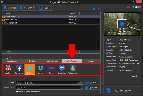 Program4Pc's tweet image. #Convert Your #Video to #TwitterFormat with Video Converter Pro program4pc.com/support/video-…
#VideoConverter #Program4Pc