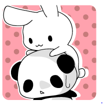 LINESOKUHOU7's tweet photo. 【LINEスタンプ】うさぎとパンダ「マイペースなうさぎちゃんとぼっちパンダちゃんの可愛くてシュールな二匹のオリジナルスタンプです」 https://t.co/3oNVDi8D61 https://t.co/V0vDGzA2ON