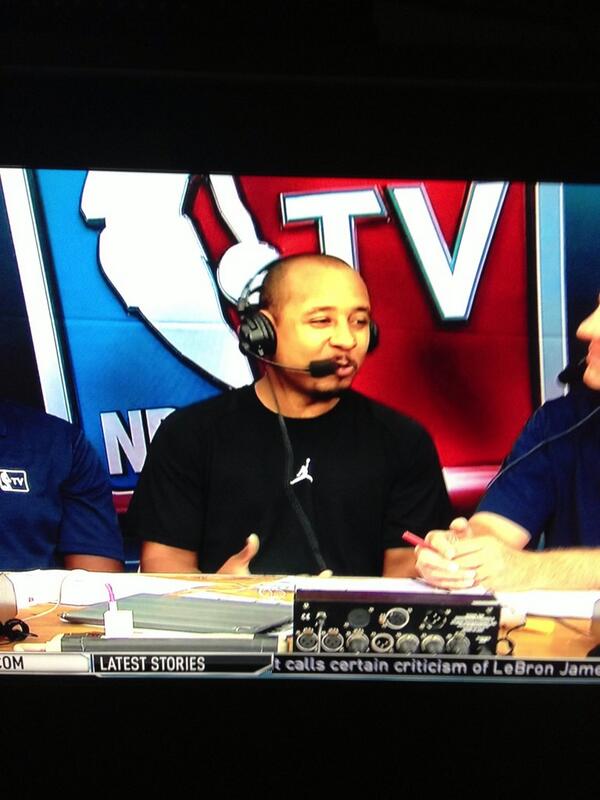 fredtvpro's tweet image. My man Darnell Mayberry on NBATV from Orlando:)