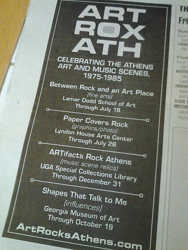 Catch the #ArtRoxAth exhibits before they're over! Full schedule on pg 16 in this week's <a href="/FlagpoleMag/">Flagpole Magazine</a>. #athensga
