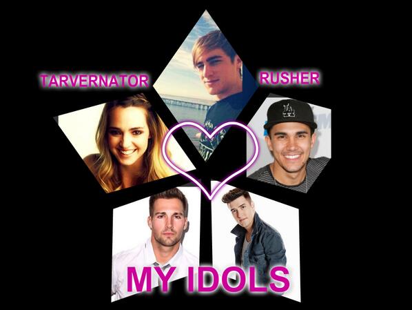 BtrJuly's tweet image. RUSHER AND TARVERNATOR @katelyntarver @1LoganHenderson @jamesmaslow @HeffronDrive @TheCarlosPena changed my life