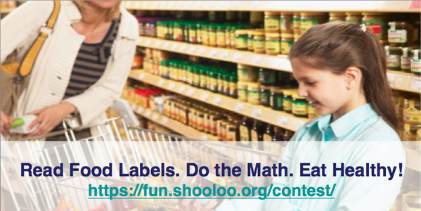 ShoolooLearning's tweet photo. Read your food labels. Do the #Math! http://t.co/l7V0vCVlPQ #mathchat #mathed #mathinlife #Shooloo http://t.co/0pecwPjfwn