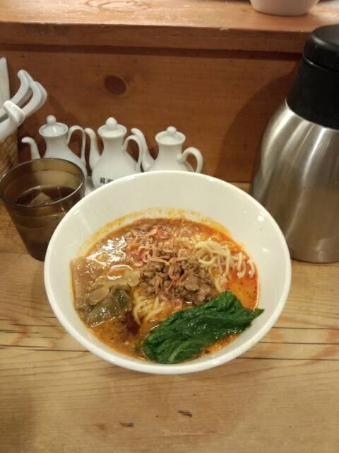 mahnosuke's tweet photo. 今日のお昼は中野の担々麺専門店ほおずきで担々麺o(^o^)o http://t.co/71eaZMuylA
