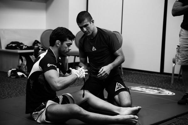 ufc's tweet image. Up next...
RT If you're with The Dragon
#UFC175