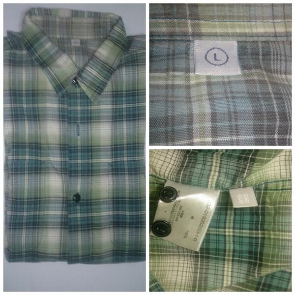 Kemeja Flanel | Tag: Uniqlo | size: L | kode 02.10 | Price: 85k | Pin: 27590189 | Line: rahmanabey