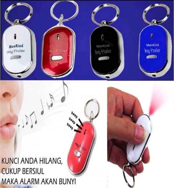 Gantungan kunci Siul + Senter (Anti kehilangan kunci). Kode barang : "002". Harga IDR 80.000. SMS/WA: 083806892076 :)