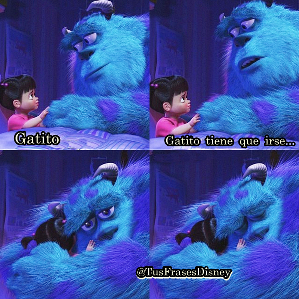 TuFraseDisney's tweet photo. —Gatito.
-Gatito tiene que irse... #MonstruosSA http://t.co/Yv9axwJbED