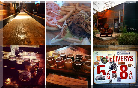 Barrio Brewing Co barriobrewingco.dinehere.us/?photos=1 #Jefferson_Park #TUCSON Playing on the longest shuffleboard